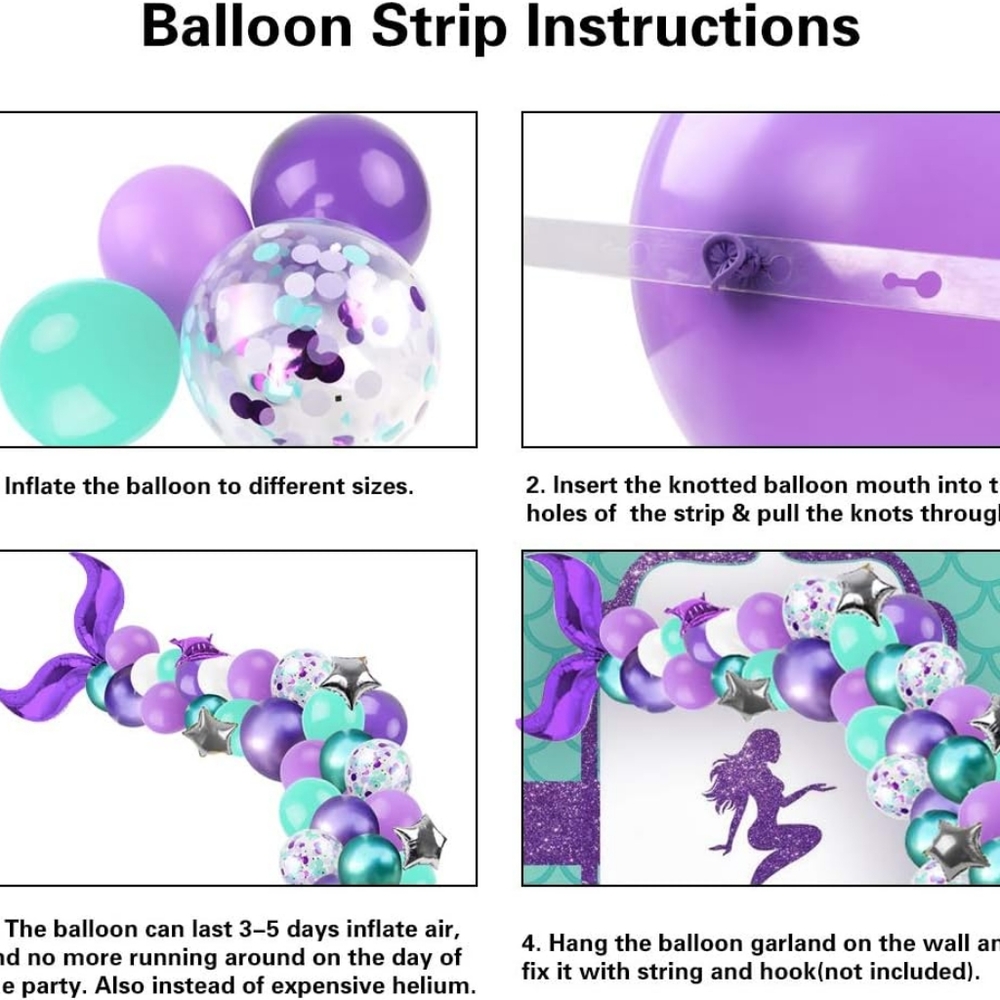 Mermaid Balloon Arch - Picture 5 of 5
